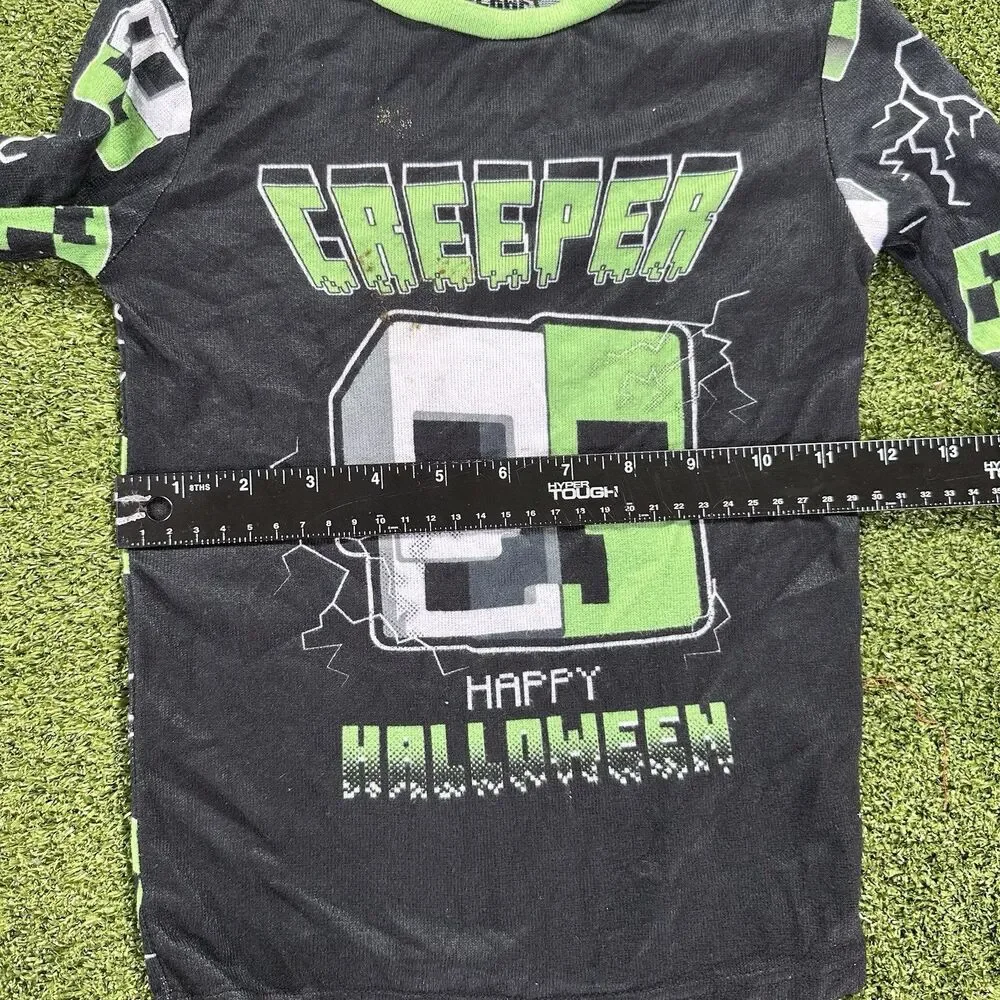 Lot Of 2 Kids Minecraft Pjs Size 8